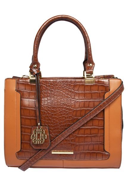 Bolsa Ana Hickmann Caramelo - Marca Ana Hickmann