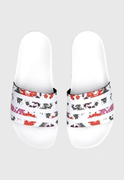 Chinelo Slide adidas Originals Adilette W Branco - Marca adidas Originals