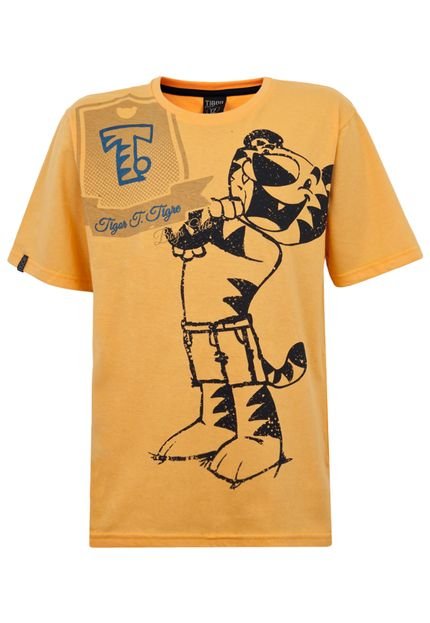 Camiseta Tigor T. Tigre Boys Club Amarela - Marca Tigor T. Tigre
