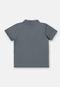 Conjunto com Camiseta e Bermuda Infantil para Menino Up Baby Cinza - Marca Up Baby