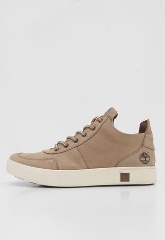 Tênis Couro Timberland Traveller Bege