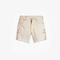 Bermuda Jeans Levi's® Pride 501 93 Off White com Bordados - Marca Levis