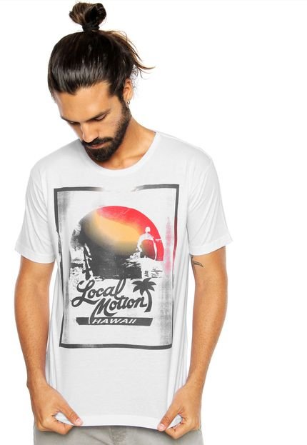 Camiseta LocalFall Into Summer Branca - Marca Local Motion