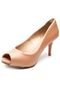 Peep Toe DAFITI SHOES Meia Pata Nude - Marca DAFITI SHOES