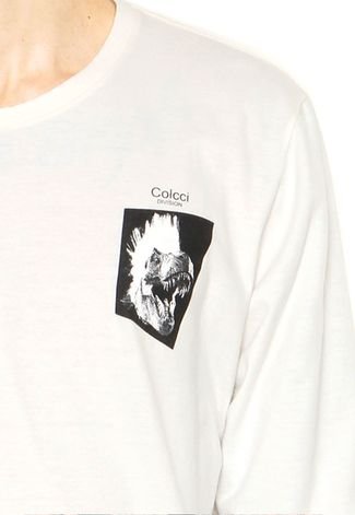 Camiseta Colcci Comfort Bege