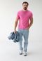 Camiseta Aramis Slim Mini Icon Rosa - Marca Aramis