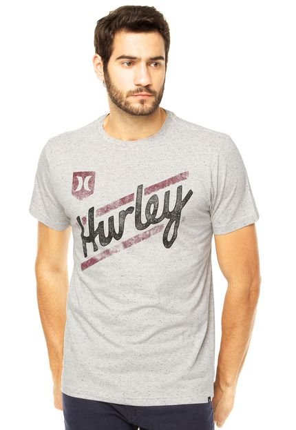 Camiseta Hurley Curves Speckled Heat Cinza - Marca Hurley