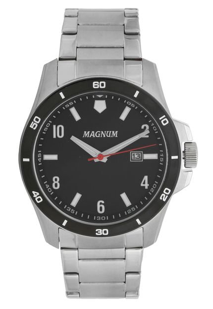 Relógio Magnum MA35039T Prata - Marca Magnum