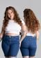 Bermuda Jeans Sawary Plus Size - 276162 - Azul - Sawary - Marca Sawary