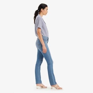 Calça Jeans Levi's® 314 Shaping Straight Lavagem Média