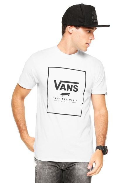 Camiseta Vans Print Box Branca - Marca Vans