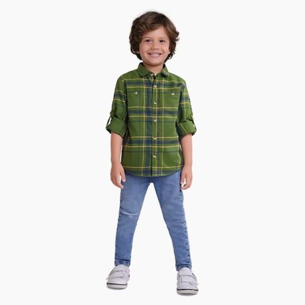 Camisa Infantil Menino Milon Verde - Marca Milon