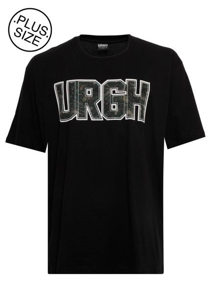 Camiseta  Urgh Oversize Bonga Preta - Marca Urgh
