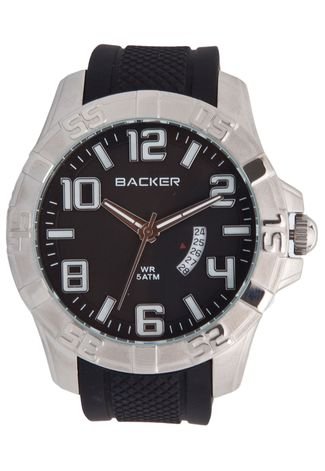 Relógio Backer 3506229M Prata