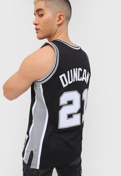 Mitchell & Ness- nba swingman jersey Spurs 98 Tim Duncan – Major