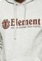 Moletom Element Pack Logo Cinza - Marca Element