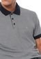 Camisa Polo Aramis Reta Listrada Azul-marinho/Branca - Marca Aramis
