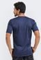 Camiseta Masculina Esportiva Overfame Icon Star Azul Marinho - Marca Over Fame