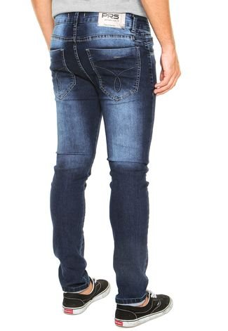 Calça Jeans PRS JEANS & CO Skinny Bolso Celular Azul