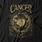 Camiseta Feminina Cancer - Preto - Marca Studio Geek 