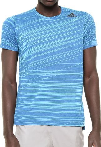Camiseta adidas Performance Freelift AERO Azul