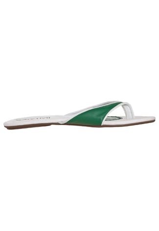 Chinelo Licenciados Futebol Palmeiras Branco - Compre Agora