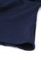 Vestido Milon Infantil Textura Azul-Marinho - Marca Milon