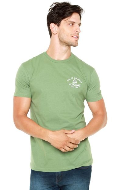 Camiseta Reef Beach Verde - Marca Reef