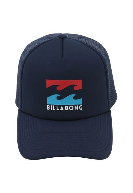 Boné Billabong Trucker Podium Azul-Marinho - Marca Billabong