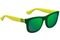 Óculos de Sol Havaianas Paraty/S 223840 QPN-Z9/48 Verde/Amarelo - Marca Havaianas