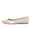 Sapatilha My Shoes Bico Fino Nude - Marca My Shoes