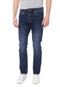 Calça Jeans Calvin Klein Jeans Five Pockets Straight Azul - Marca Calvin Klein Jeans