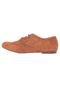 Oxford DAFITI SHOES Bico Redondo Caramelo - Marca DAFITI SHOES