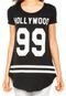 Camiseta FiveBlu Hollywood Preta - Marca FiveBlu