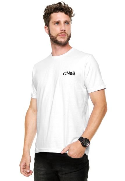 Camiseta O'Neill Session Branca - Compre Agora - Kanui Brasil