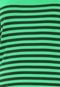 Vestido Cantão Curto Listra Localizada Verde/Preto - Marca Cantão