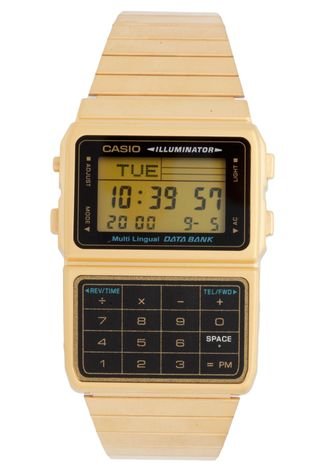 Relógio Casio Feminino DBC611G1DF Dourado