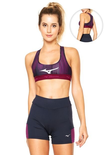 Top Mizuno Up Nadador Roxo - Marca Mizuno