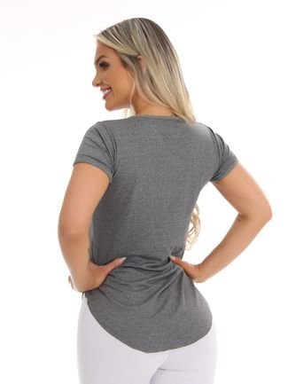 Kit 3 Blusas Fitness Academia Tapa Bum Bum - Compre Agora