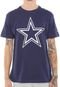 Camiseta New Era Dallas Cowboys Azul-marinho - Marca New Era