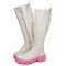 Bota Feminina Galocha Cano Alto DUBUY 1808FG Areia - Marca DUBUY