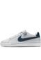 Tênis Couro Nike Sportswear Court Royale Off-White/Azul - Marca Nike Sportswear