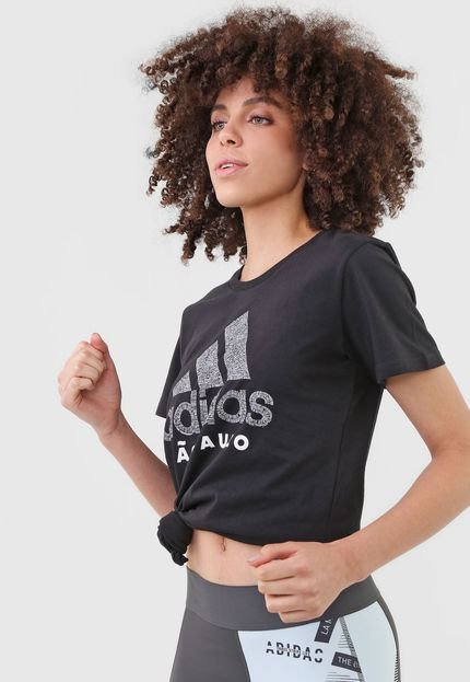 Camiseta adidas Performance WMNS Preta - Marca adidas Performance