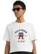 Camiseta Tommy Hilfiger Masculina Regular Curved Monogram Branca - Marca Tommy Hilfiger