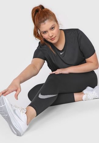 Legging Nike Plus Size On Df Icnclsh Preta