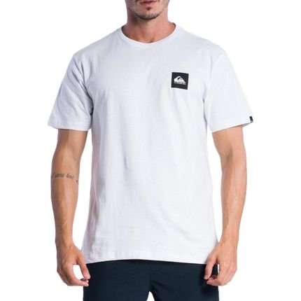 Camiseta Quiksilver Omni Square SM24 Masculina Branco - Marca Quiksilver