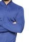 Suéter Balboa Tricot Liso Azul - Marca Balboa