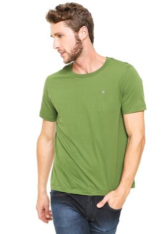 Camiseta Cavalera Básica Verde