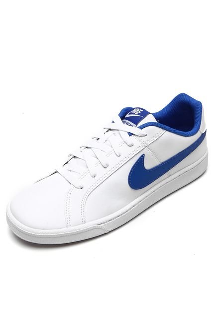 Tênis Nike Sportswear Court Royale Branco/Azul - Marca Nike Sportswear