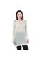 Blusa Malha Guipure Ombro Off-White - Marca Eclectic